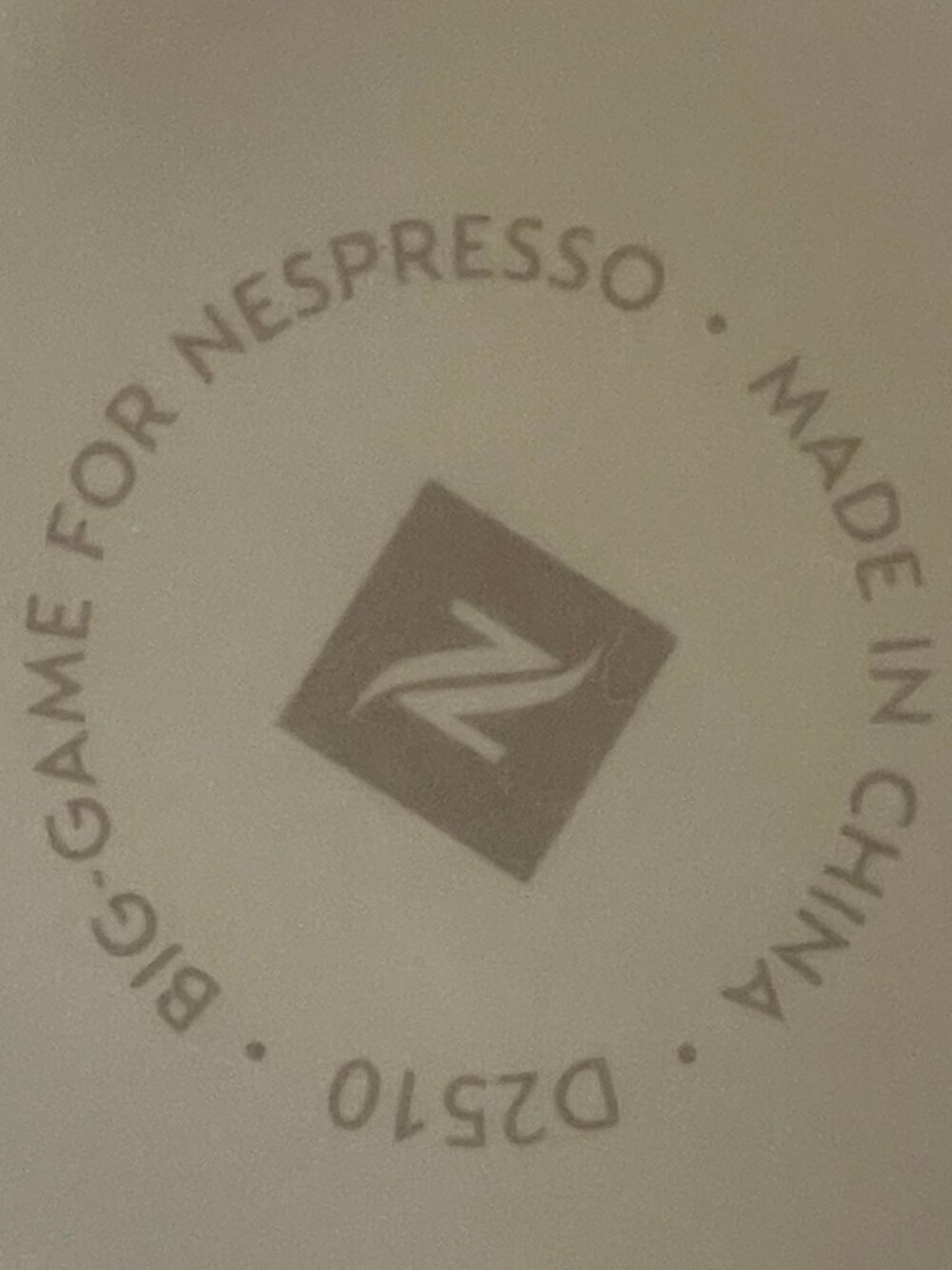 nespresso cappuccino porcelain cups, set of 2